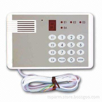 Auto Dialing Device in Microcomputer Design with Playable Auto-dial to Send out Distress Signal